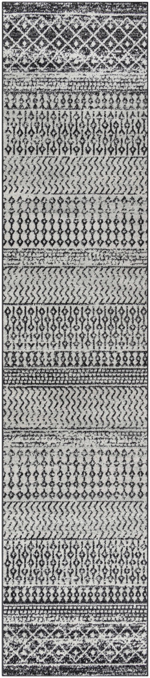 Hauteloom Constantinople CON Black Machine Made Polypropylene Rug