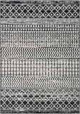 Hauteloom Constantinople CON Black Machine Made Polypropylene Rug