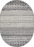 Hauteloom Constantinople CON Black Machine Made Polypropylene Rug