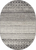 Hauteloom Constantinople CON Black Machine Made Polypropylene Rug