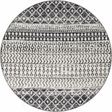 Hauteloom Constantinople CON Black Machine Made Polypropylene Rug