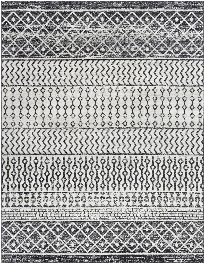 Hauteloom Constantinople CON Black Machine Made Polypropylene Rug