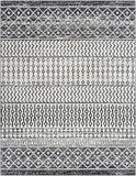 Hauteloom Constantinople CON Black Machine Made Polypropylene Rug