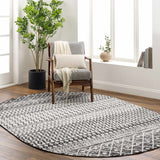 Hauteloom Constantinople CON Black Machine Made Polypropylene Rug