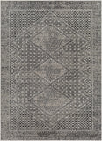 Hauteloom Consuelo CONSU Black Machine Made Polyester Rug