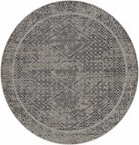Hauteloom Consuelo CONSU Black Machine Made Polyester Rug