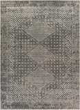 Hauteloom Consuelo CONSU Black Machine Made Polyester Rug