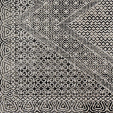 Hauteloom Consuelo CONSU Black Machine Made Polyester Rug