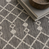 nourison positano pos02 charcoal rug