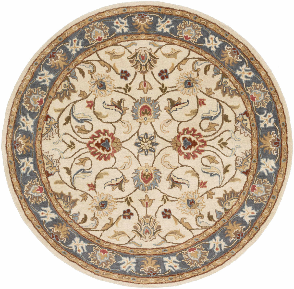 Hauteloom Cookstown COOKS Denim Hand Tufted Wool Rug