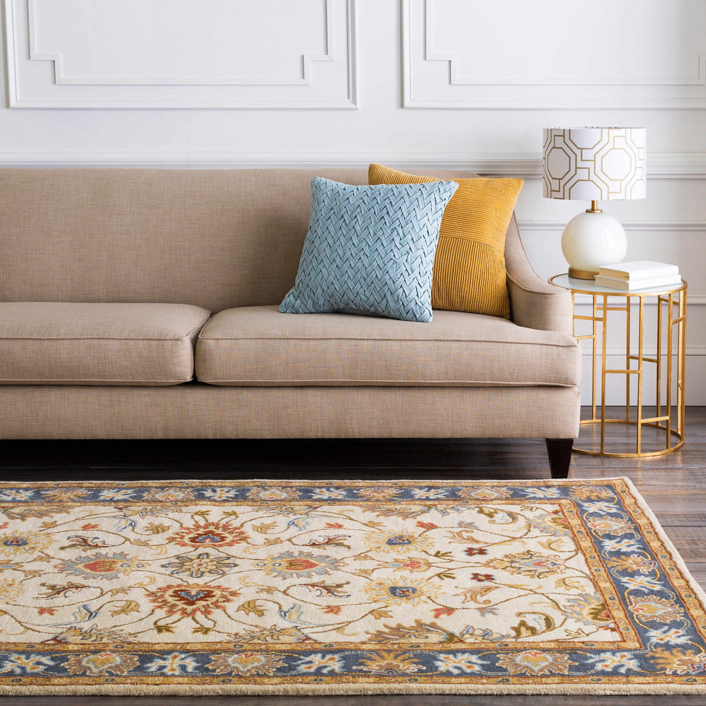 Hauteloom Cookstown COOKS Denim Hand Tufted Wool Rug