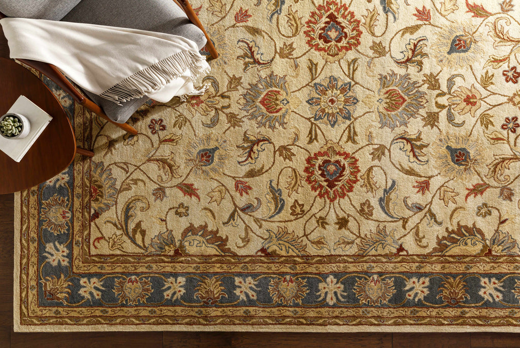 Hauteloom Cookstown COOKS Denim Hand Tufted Wool Rug