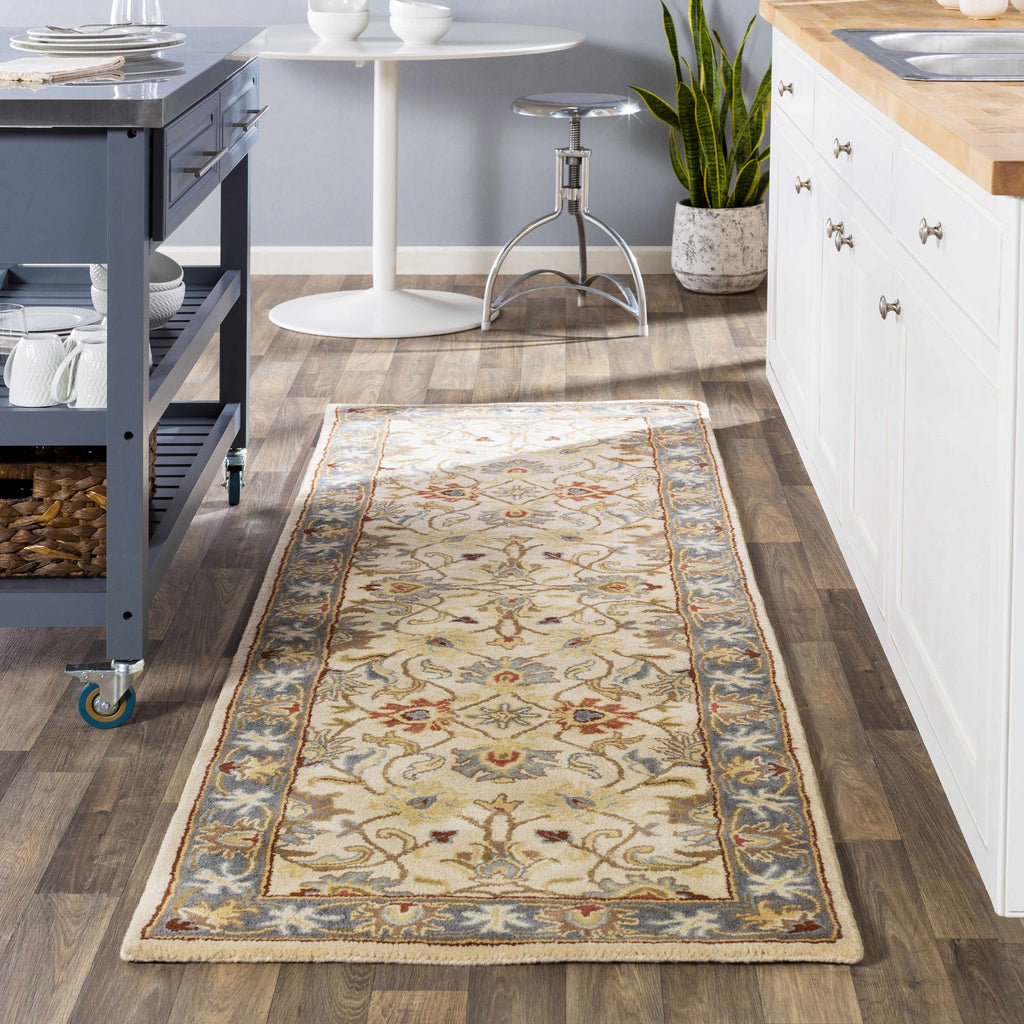 Hauteloom Cookstown COOKS Denim Hand Tufted Wool Rug