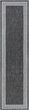 Hauteloom Coonamble COONA Charcoal Machine Made Polypropylene Rug