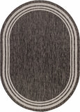 Hauteloom Coonamble COONA Charcoal Machine Made Polypropylene Rug