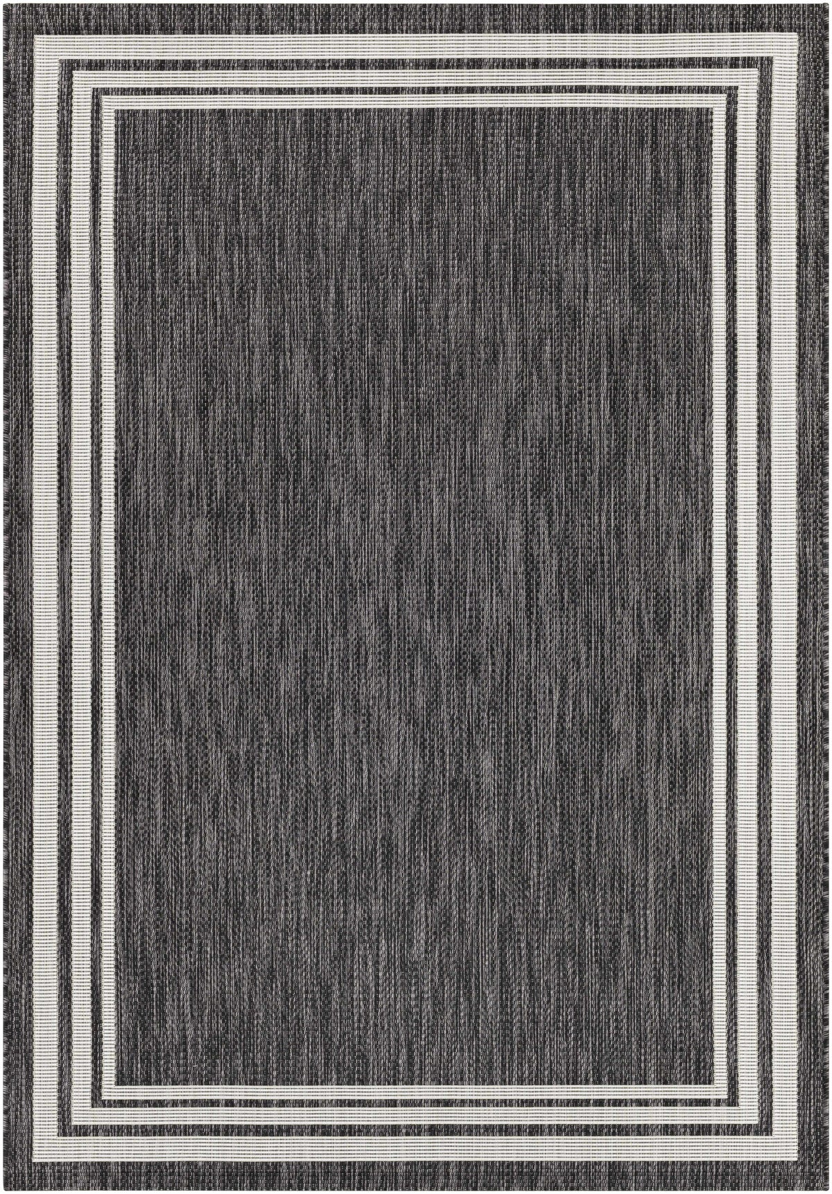 Hauteloom Coonamble COONA Charcoal Machine Made Polypropylene Rug