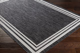 Hauteloom Coonamble COONA Charcoal Machine Made Polypropylene Rug