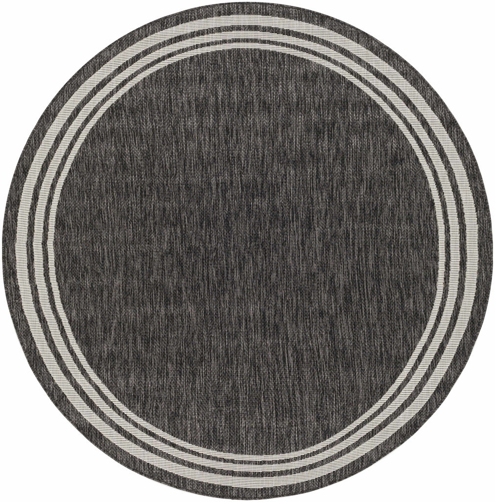 Hauteloom Coonamble COONA Charcoal Machine Made Polypropylene Rug