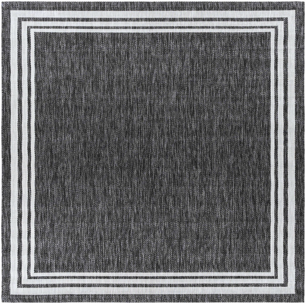 Hauteloom Coonamble COONA Charcoal Machine Made Polypropylene Rug