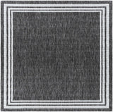 Hauteloom Coonamble COONA Charcoal Machine Made Polypropylene Rug