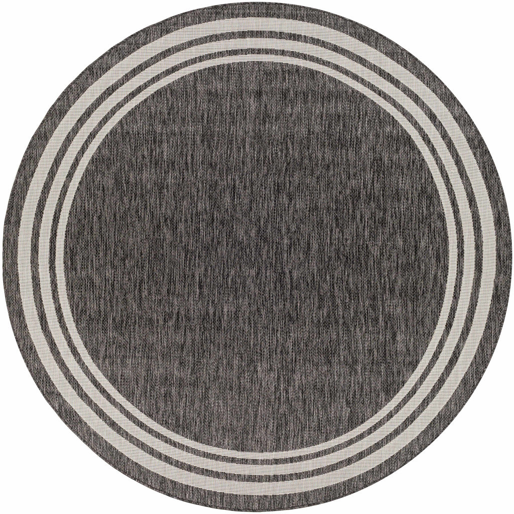 Hauteloom Coonamble COONA Charcoal Machine Made Polypropylene Rug