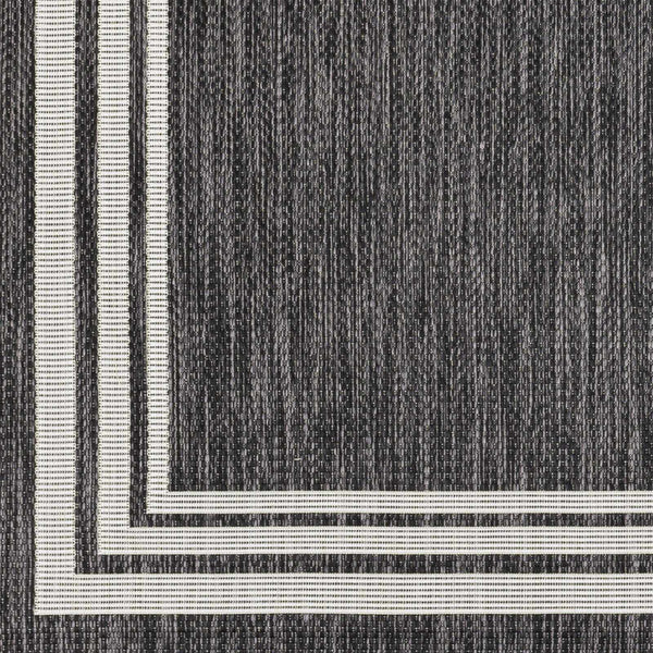 Hauteloom Coonamble COONA Charcoal Machine Made Polypropylene Rug