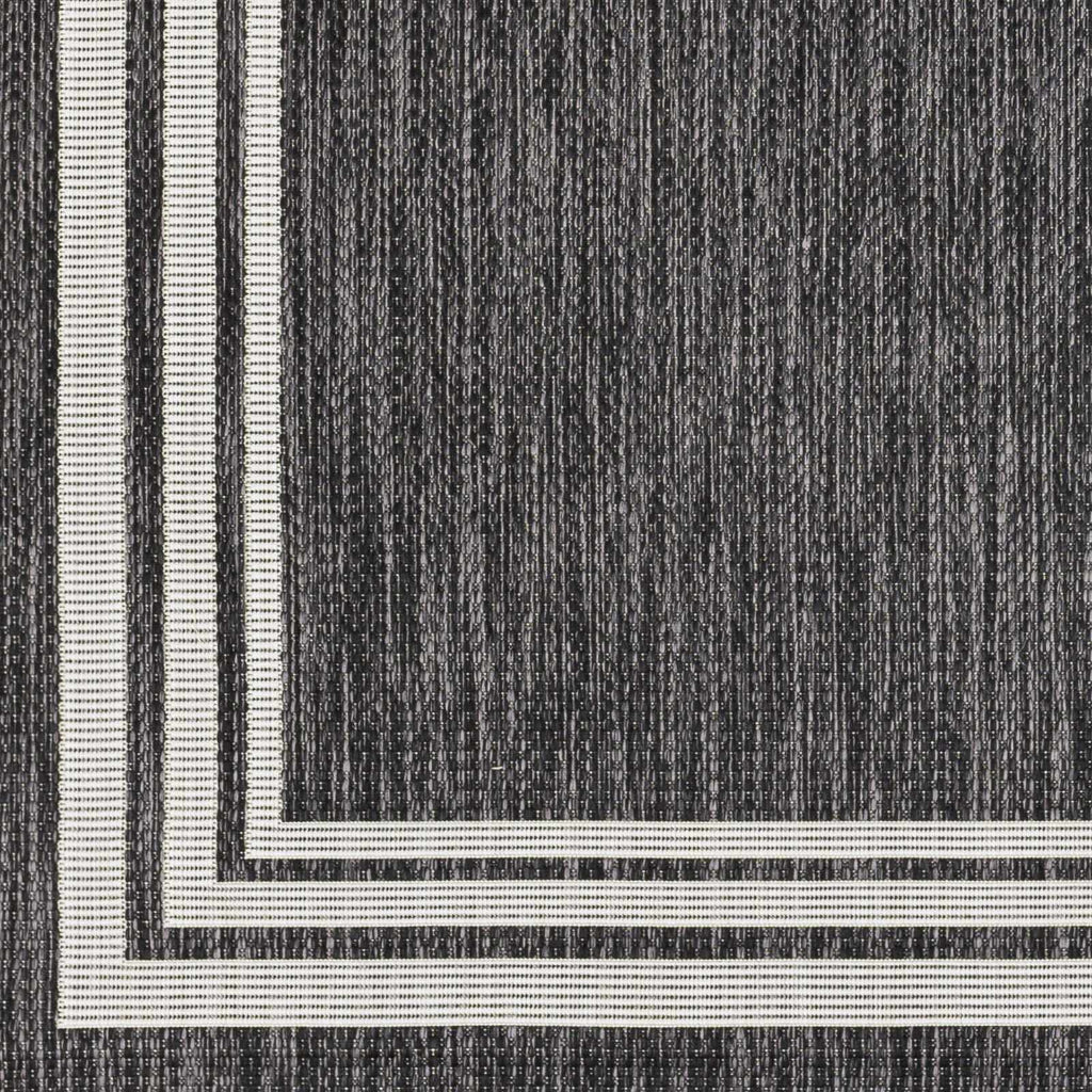 Hauteloom Coonamble COONA Charcoal Machine Made Polypropylene Rug