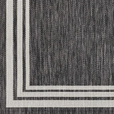 Hauteloom Coonamble COONA Charcoal Machine Made Polypropylene Rug
