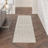 nourison positano pos02 light grey rug
