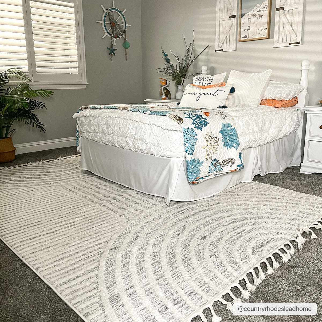 Hauteloom Dauin DAUIN Cream Machine Made Polypropylene Rug