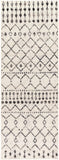 Hauteloom Cowplain COWPL Black Machine Made Polypropylene Rug