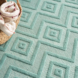 nourison versatile nrv01 aqua teal rug