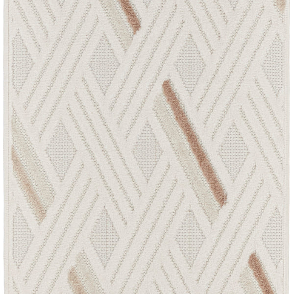 nourison care free caf05 ivory beige rug