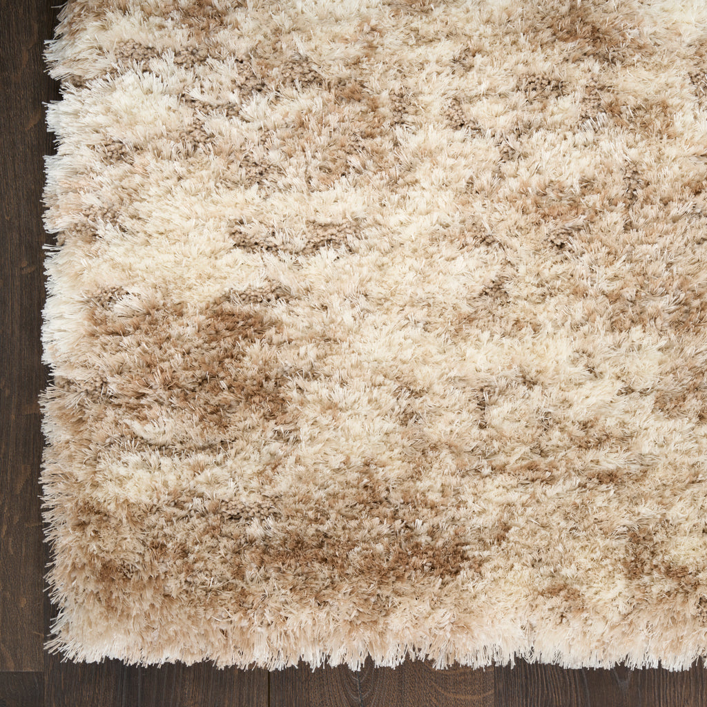 nourison dreamy shag drs10 ivory dark beige rug
