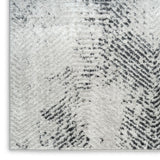 nourison dekor dek04 grey charcoal rug