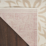 nourison jubilant jub06 ivory beige rug