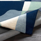 Hauteloom Crawfordsville CRAW Navy Hand Tufted Wool Rug