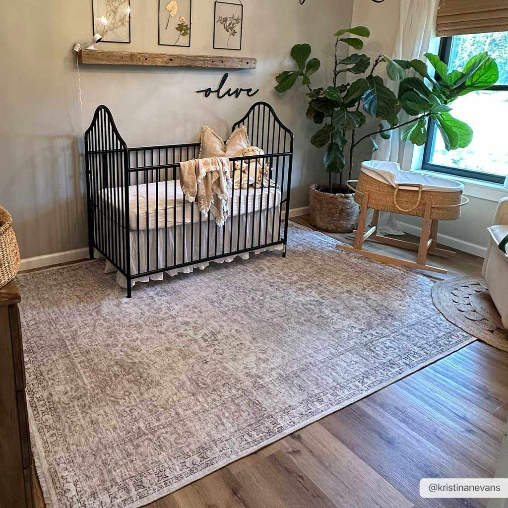 Hauteloom HOLI HOL2301 Beige Machine Made Polyester Rug