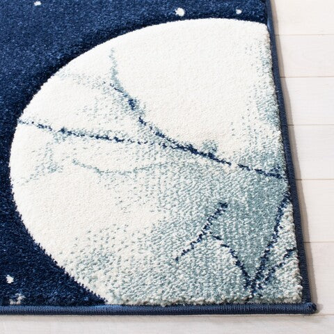 safavieh clearance carousel kids crk103n navy rug
