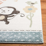 safavieh clearance carousel kids crk120a ivory rug