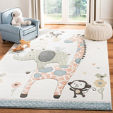 safavieh clearance carousel kids crk120a ivory rug