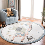 safavieh clearance carousel kids crk120a ivory rug