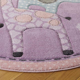 safavieh clearance carousel kids crk120v purple rug