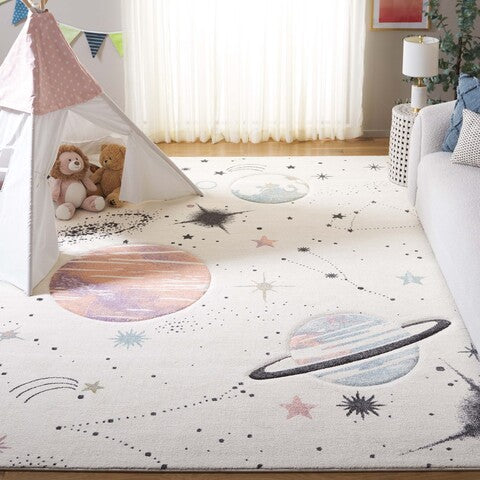 safavieh clearance carousel kids crk122a ivory rug