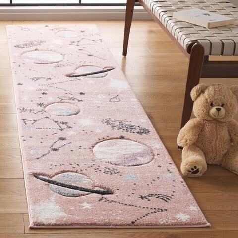 safavieh clearance carousel kids crk122u pink rug