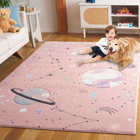safavieh clearance carousel kids crk122u pink rug