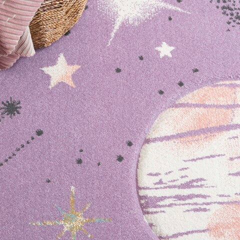 safavieh clearance carousel kids crk122v purple rug