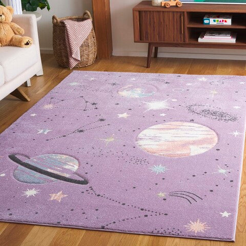 safavieh clearance carousel kids crk122v purple rug