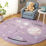 safavieh clearance carousel kids crk122v purple rug