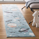 safavieh clearance carousel kids crk122w teal rug